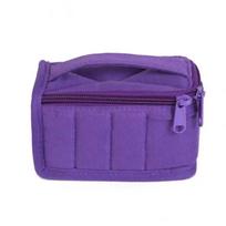 8-Grid Essential Oils Carry Case Moisture-proof Essential Oils Container  Perfume violetinė