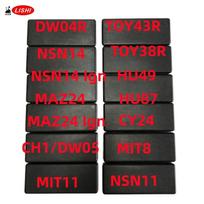2 in 1 Lishi Tools NSN14 Ign MAZ24 IGN DW04R CH1 HU87 MIT11 MIT8 HU49 CY24 NSN11 FO38 HON42 Lishi  Tool2 in 1 For Auto Tools CH1 DW05 red