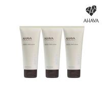 AHAVA Mineral Hand Cream 100ml (3 Pieces) Dead Sea Mineral Hand Care white