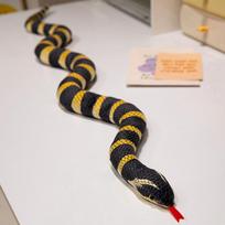 Realistic Boa Snake Doll Stuffed Animal Black And White Simulation Snakes Plushie 100/150Cm Long Pattern Snake Stuffed