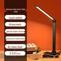 Lilang Eye Protection Foldable LED Desk Lamp with Wireless Charger