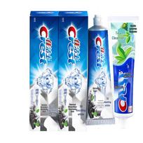 Crest 3D White Micro-Charcoal Toothpaste Bundle blue