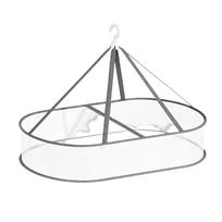 Sweater Drying Rack 2-Pack with Open Woven Platforms, Raised Edges, and Flat or Hanging Placement for Laundry Care balta