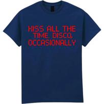 Harry Styles Kiss All The Time Disco Occasionally Graphic Tshirt Vintage Washed Disco Pop Concert Merch Unisex Oversized Tops M red