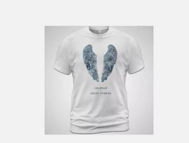 Cotton Unisex T-shirt Ghost Stories Coldplay Tee Jonny Buckland Chris Martin S white