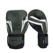 Professional Boxing Gloves Men Women PU Leather Training Muay Thai Sandbag Punching Sparring 8oz To 14oz 8 oz gray