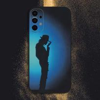 Music Michael J-Jackson Phone Case For Samsung S25,S24,S21,S22,S23,S30,Ultra,S20,Plus,Fe,Lite,Note,10,9,5G Black Cover Samsung S25Plus blue