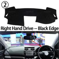 Car Dashboard Cover Avoid Light Pad Instrument Panel Mat Case Carpets for Mazda 6 2008-2013 GH Atenza 2009 2010 2011 2012 black