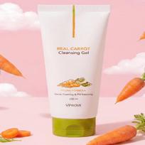 VPROVE Real Carrot Cleansing Gel 200ml white