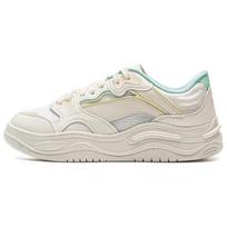 Li-Ning Future Flow Comfortable Versatile Wrap Durable Low-Top Skate Shoes Women Sneakers White AGCV042-1 37⅔