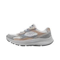 Skechers Go Series Comfortable Versatile Mesh Suede Low Top Running Shoes Women sneaker Light-Gray 128630-LTGY 37 gray