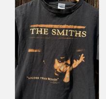 The Smiths 2005 Louder than Bombs T shirt Black tee reprint L black