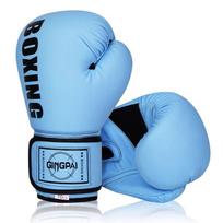 Professional Boxing Gloves Adults Kids Training Muay Thai MMA Sandbag Punching Bag PU Leather 6oz 8oz 10oz 12oz 6 oz gray