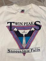 Twin Peaks 90s Vintage T Shirt Single Stitch Tv Show White Unisex Shirt S-5XL S black