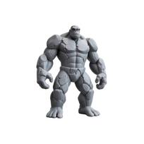 Figurine Statue for Home Desk Decor, Sculpture Ornament One Size gray