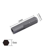 6.35mm 1/4  Hexagon Shank Adapter Insert Bit Adapter Socket Adaptor Holder To System 4mm Hex Shank Electric Screwdriver Tool