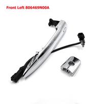 For Nissan Sentra 2013-2016 Maxima 2009-2014 Exterior Door Handle Front Left Driver 12459871 806469N00A Front Right 826469N00A gray