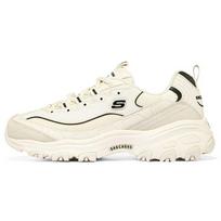 Skechers DLites 1.0 Comfortable Daily Low-Top Dad Shoes Men sneakers Off-White Black 894112-NTBK 42 white