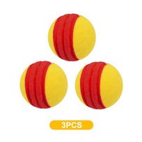 Pickleball Noiseless Training Balls 1/3/5Pcs Low-Impact Soft Sponge Foam Kits for Apartment Racket Daily Practice A3