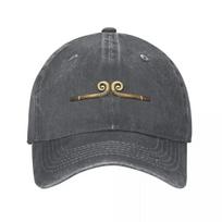 Black Myth Wukong Golden Ring Outfit Baseball Cap Fashion Wear Sun Wu kong Ring Caps Hat Adjustable Fit Trucker Hats One Size gray