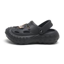 Jeep Comfortable Simple Versatile Breathable Clogs Unisex Footwear Black P3017891406-J040-5 36 black