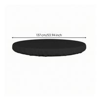 Round Patio Furniture Cover Fitted Table Oxford Cloth