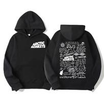 Retro Rock Arctic Monkeys Albumo Grafinis Džemperis (Europos dydis) Medium black