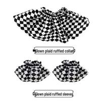 Soul Severing Clown 2 Cosplay Neck Warmer & Cuff Accessories One Size black