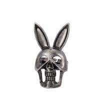 Animal Long Ears Short Ears Rabbit Skull Open Mask Ring Jewelry one size(6-13)