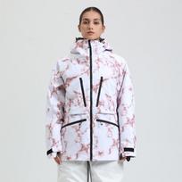 Outdoor Skiing Jacket for Men and Women Snowboard Coat Breathable Warm Insulation Sport Ski Jackets with Hood Windproof Waterproof Snow Jacket Outwear XXL