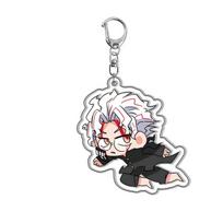 DAN DA DAN High-speed Mother-in-law Takakura Ken Backpack Acrylic Keychain Cute Pendants Around Anime Gifts 5cm gray
