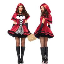 Naujas Raudonosios Kepuraitės Kostiumas, Pilies Karalienės Kostiumas, Helovino Cosplay Vienodas Suaugusiųjų Cosplay Kostiumas S black