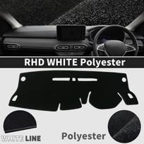 for Dacia Sandero 2026 2025 2024- Dash Mat Dashboard Cover Dashmat Universal Anti-Reflection Heat ulation Sun Protection RHD Polyester black