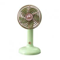 Retro Desk Fan Portable Mini Handheld Fan Powered for Home and Travel Camping Fans Summer Cooler Gift Multicolor gray