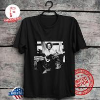 Merle Haggard Black & White T-Shirt Country Music Mama Tried Swinging Doors XXXXL gray