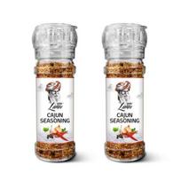 LUNN Cajun Seasoning Grinder | 55 GMS| Pack of 2 (Grinder) white
