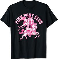 Mielas Rožinis Mergaičių Ponis Klubas Aš Tęsiu Šokti Marškinėliai 110 pink