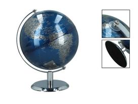 Small Decorative Globe For Desk Retro Stylish World Geography Ornament