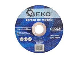 Metalo pjovimo diskas, 125 × 1,2 × 22,23 mm GEKO G00021