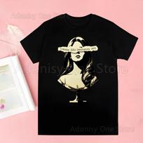 Lana Del Rey Ldr Women Cartoon Mom Summer Print Lady T-shirts Top T Shirt Ladies Womens Graphic Female Tee T-Shirt XXXXXL