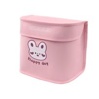 Waterproof Electric Scooter Storage Bag Cartoon Handlebar Bag  for Electric Scooter rožinė