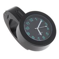 Clock Alloy Waterproof Aluminum Watch Bicycle Motorcycle Handlebar Clocks Blacksilver Car Luminous Clock Watch Decoration black