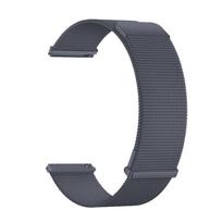 Milanese metal watch band for Oppo Watch X3 Mini, dual magnetic adjustable clasp pilka spalva