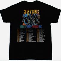 GUNS N ROSES 2023 TOUR NEW BLACK TSHIRT Unisex T-Shirt XL black