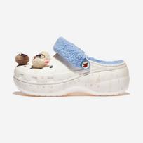 [Crocs] Zootopia Lined Platform Clog [CRS211751] [Shipped from Korea] 100% Authentic 230 white