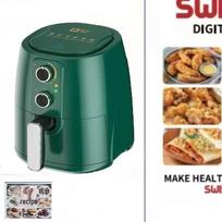 Smart Visible Air Fryer: Fully Automatic, Oil-Free, Large Capacity, Multi-Functional Electric Oven blue