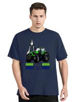 Deutz Fahr Tractor T Shirt Summer O-neck Cotton T-shirt Hip Hop Tees Tshirt Clothing Oversized Tops Unisex M beige