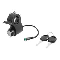Throttle Accelerator Switch with Key For Kukirin G2 Max/G2 Pro Electric Scooter 5-Pin Throttle Switch Lock  Accessory