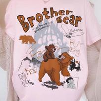 Disney Brother Bear Koda & Kenai Shirt, The Bonds Of Brotherhood Tee, Brother Matching Outfits, Disneyland Family Trip, Birthday Gift Shirt 100 gray