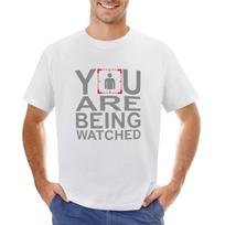 Person of Interest - You Are Being Watched T-shirt summer clothes kawaii clothes designer t shirt men L white